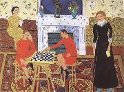 Henri Matisse The Painter's Family (mk35) oil painting on canvas